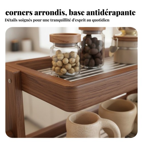 Porte tasses bois grande - porte-tasses,